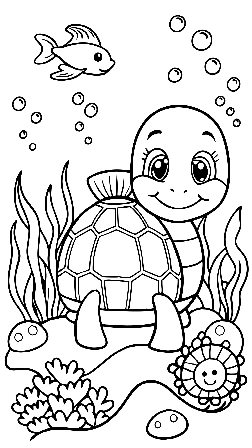 shelly coloring page